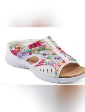 Easy Spirit Traciie Floral Slip-On Mules - Floral - Womens 8.5W